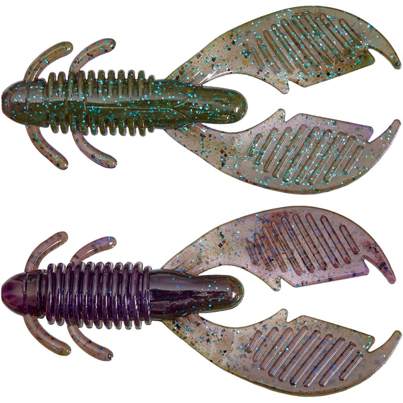 Силікон Reins AX Craw Mini 2" 060 Onga River Moneybait (9 шт/уп.), Довжина силікону: 2.0" (5,08 см), Колір силікону: 060 Onga River Moneybait, фото 