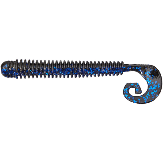 Силікон Reins G-Tail Saturn 4" B11 Blue Belly (9 шт/уп.), Длина силикона: 4.0" (10,16 см), Расцветка силикона: B11 Blue Belly, фото 