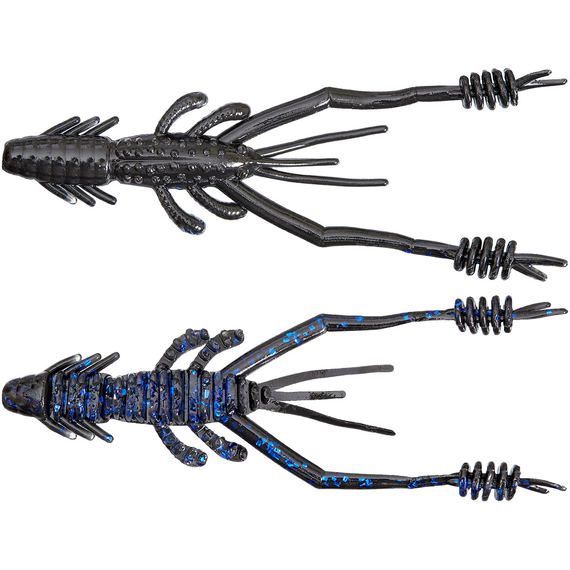 Силикон Reins Ring Shrimp 2" B11 Blue Belly (9 шт/уп.), Длина силикона: 2.0" (5,08 см), Расцветка силикона: B11 Blue Belly, фото 