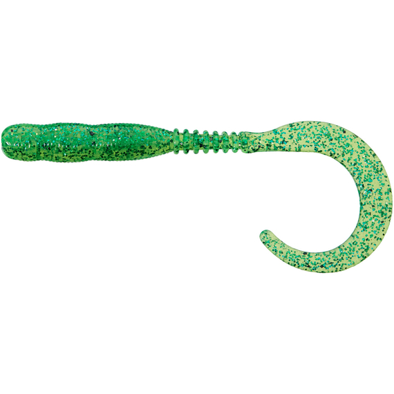 Силікон Reins Curly Curly 4" 592 Bucksy Chart (15шт/уп), Довжина силікону: 4.0" (10,16 см), Колір силікону: 592 Bucksy Chart, фото 