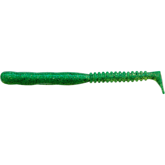 Силикон Reins Rockvibe Shad 4" 592 Bucksy Chart (12шт/уп.), Длина силикона: 4.0" (10,16 см), Расцветка силикона: 592 Bucksy Chart, фото 
