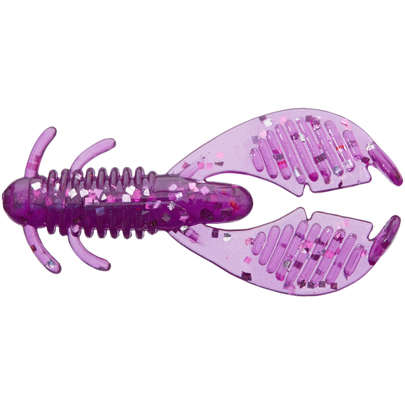Силикон Reins AX Craw Mini 2" 428 Purple Dynamite (12 шт/уп.), Длина силикона: 2.0" (5,08 см), Расцветка силикона: 428 Purple Dynamite, фото 