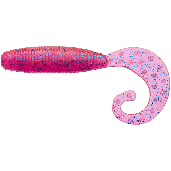 Силікон Reins Fat G-Tail Grub 2" 443 Pink Sardine (20шт/уп), Довжина силікону: 2.0" (5,08 см), Колір силікону: 443 Pink Sardine, фото 