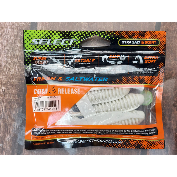 Силикон Select Freek 5.5" col.557 (3 шт/упак), Длина силикона: 5.5" (13.97 см), Расцветка силикона: 557, фото , изображение 9