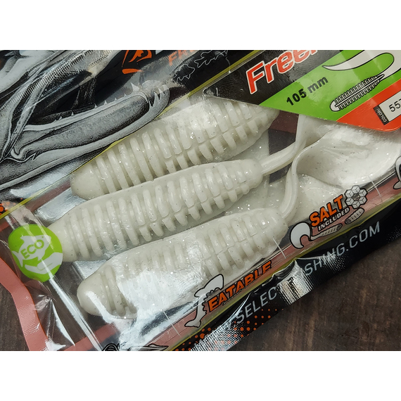 Силикон Select Freek 5.5" col.557 (3 шт/упак), Длина силикона: 5.5" (13.97 см), Расцветка силикона: 557, фото , изображение 7