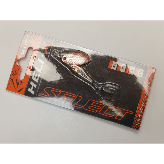 Блешня Select Heli-X №1 5.0g #16, Вага блешні: 5г, Колір блешні: 16, фото , изображение 2