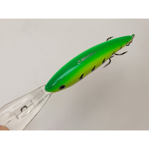 Воблер Select Basher 90F 90mm 14.0g #30 (max 4.0m), Размер/Вес: 90mm/14g, Цвет воблера: col.30, фото , изображение 7