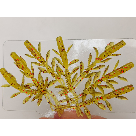 Силікон Select Razor 2.5" col.081 (7 шт/упак), Довжина силікону: 2.5" (6.35 см), Колір силікону: 081, фото , изображение 6