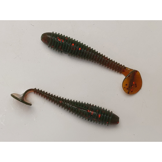 Силікон Select Fatfish 2.4" col.085 (6 шт/упак), Довжина силікону: 2.4" (6.1 см), Колір силікону: 085, фото , изображение 9