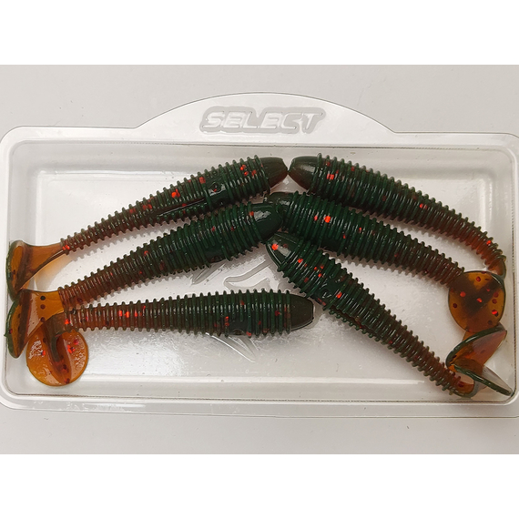 Силікон Select Fatfish 2.4" col.085 (6 шт/упак), Довжина силікону: 2.4" (6.1 см), Колір силікону: 085, фото , изображение 8