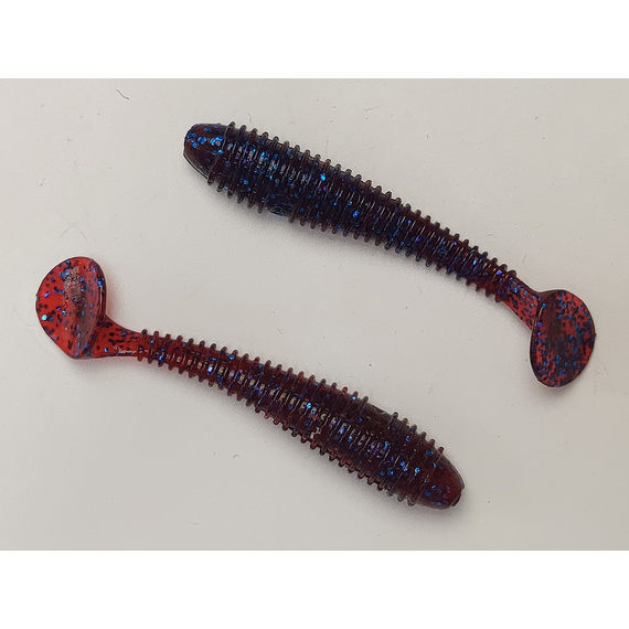 Силикон Select Fatfish 2.4" col.110 (6 шт/упак), Длина силикона: 2.4" (6.1 см), Расцветка силикона: 110, фото , изображение 4