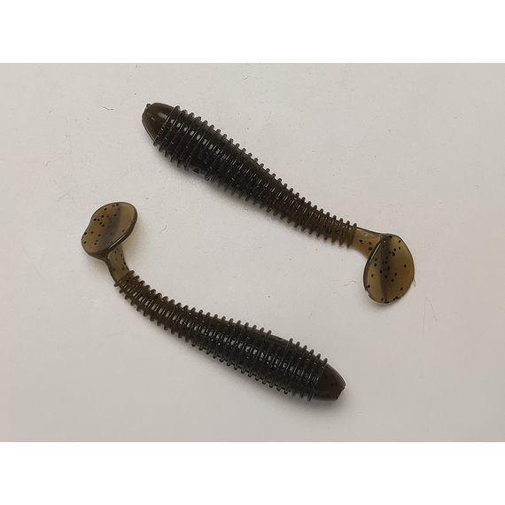 Силікон Select Fatfish 2.4" col.102 (6 шт/упак), Довжина силікону: 2.4" (6.1 см), Колір силікону: 102, фото , изображение 4