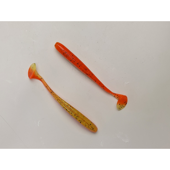 Силікон Keitech Easy Shiner 3" (10 шт/упак), колір:pal#08 spicy mustard, Довжина силікону: 3" (7.6 см), Колір силікону: PAL#08 Spicy Mustad, фото , изображение 5