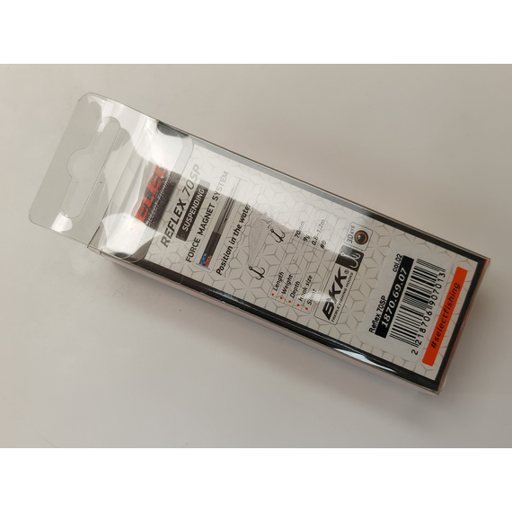 Воблер Select Reflex 70SP 70mm 9.0g #02 (0.8-1.2m), Размер/Вес: 70mm/9g, Цвет воблера: col.02, фото , изображение 12