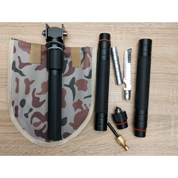 Саперная лопата (складная тактическая) SKIF Plus Wombat 1, фото , изображение 8