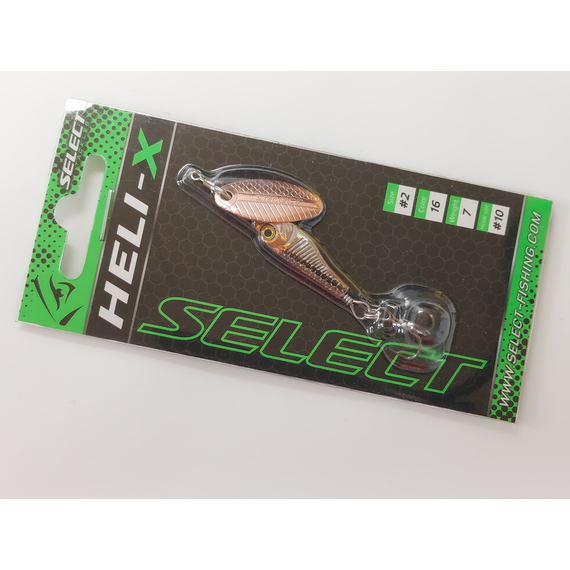 Блешня Select Heli-X №2 7.0g #16, Вага блешні: 7г, Колір блешні: 16, фото , изображение 2