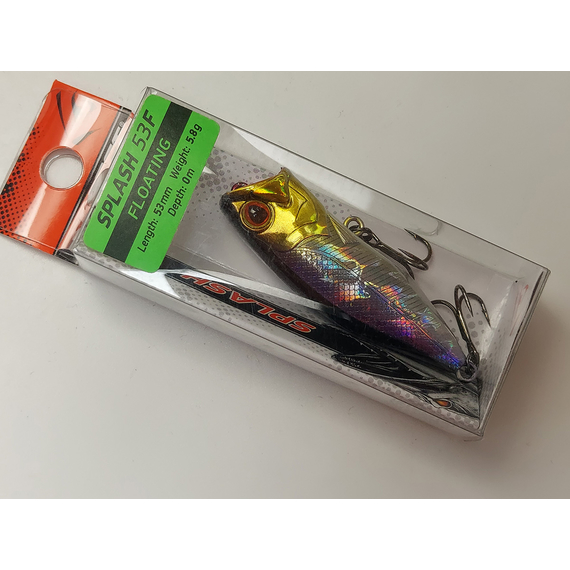 Воблер Select Splash 53F 5.8g col.08 (topwater), Цвет воблера: col.08, фото , изображение 9