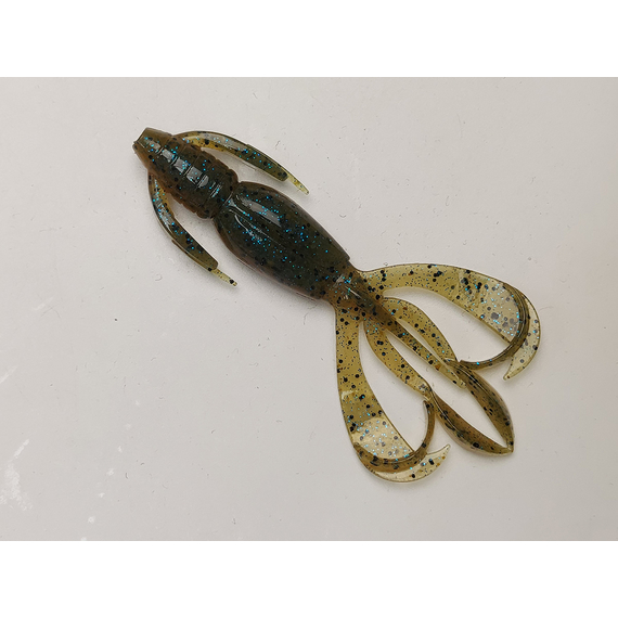 Силікон Keitech Crazy Flapper 3.6" (7 шт/упак), колір: 403 green weenie blue, Довжина силікону: 3.6" (9.1 см), Колір силікону: 403 Green Weenie Blue, фото , изображение 2