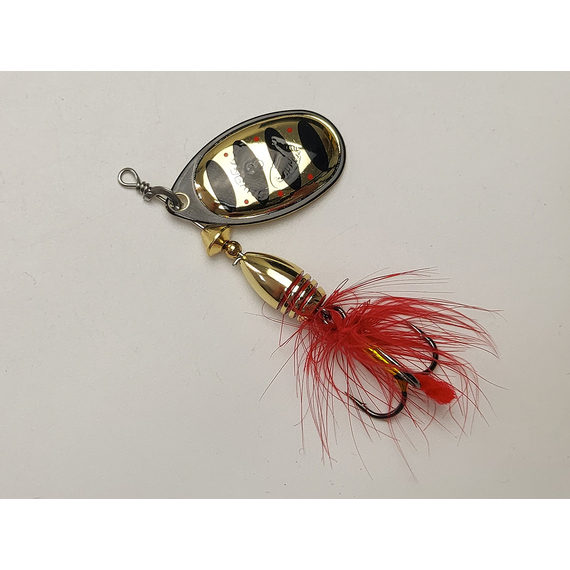 Блесна Savage Gear Rotex Spinner #3 8g 03-Gold, Вес: 8g, Цвет блесны: Gold, фото , изображение 4