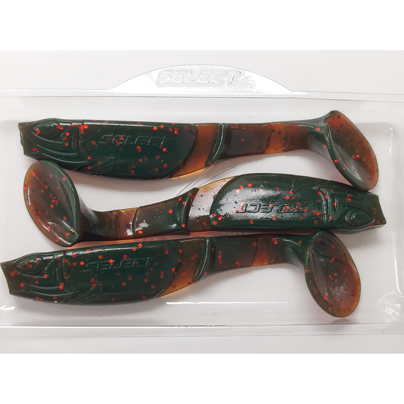 Силикон Select Boozer 4" col.085 (3 шт/упак), Длина силикона: 4.0" (10.16 см), Расцветка силикона: 085, фото , изображение 16