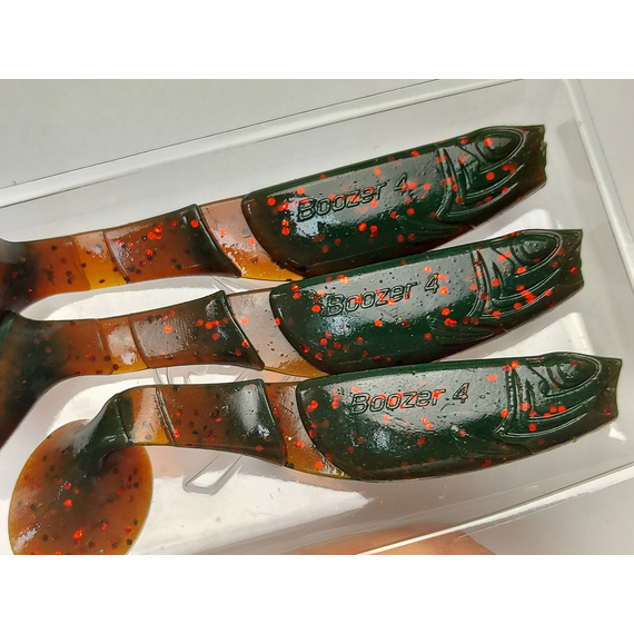 Силикон Select Boozer 4" col.085 (3 шт/упак), Длина силикона: 4.0" (10.16 см), Расцветка силикона: 085, фото , изображение 6