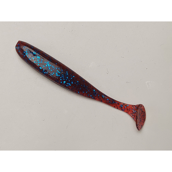 Силікон Keitech Easy Shiner 3" (10 шт/упак), колір:ea#03 grape, Довжина силікону: 3" (7.6 см), Колір силікону: EA#03 Grape, фото , изображение 3