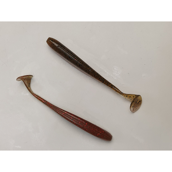 Силікон Keitech Easy Shiner 3" (10 шт/упак), колір:404 red crawdad, Довжина силікону: 3" (7.6 см), Колір силікону: 404 Red Crawdad, фото , изображение 5