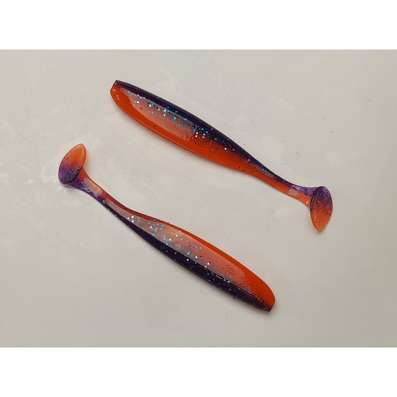 Силікон Keitech Easy Shiner 3" (10 шт/упак), колір:pal#09 violet fire, Довжина силікону: 3" (7.6 см), Колір силікону: PAL#09 Violet Fire, фото , изображение 4
