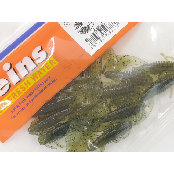 Силікон Reins AX Craw Mini 2" 001 Watermelon Seed (12шт/уп), Довжина силікону: 2.0" (5,08 см), Колір силікону: 001 Watermelon Seed, фото , изображение 7