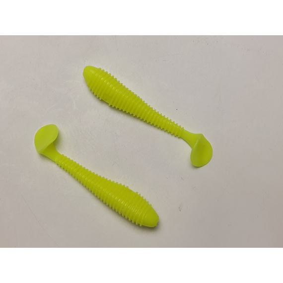 Силікон Select Fatfish 3" col.045 (6 шт/упак), Довжина силікону: 3" (7.62 см), Колір силікону: 045, фото , изображение 4