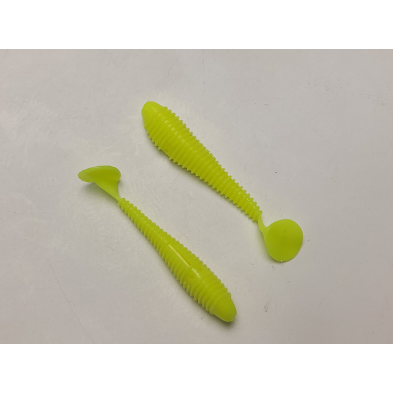 Силікон Select Fatfish 3" col.045 (6 шт/упак), Довжина силікону: 3" (7.62 см), Колір силікону: 045, фото , изображение 5