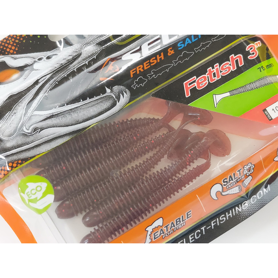 Силікон Select Fetish 3" col.103 (6 шт/упак), Довжина силікону: 3" (7.62 см), Колір силікону: 103, фото , изображение 8