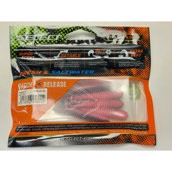 Силікон Select Fetish 3" col.205 (6 шт/упак), Довжина силікону: 3" (7.62 см), Колір силікону: 205, фото , изображение 9