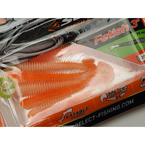 Силікон Select Fetish 3" col.209 (6 шт/упак), Довжина силікону: 3" (7.62 см), Колір силікону: 209, фото , изображение 7