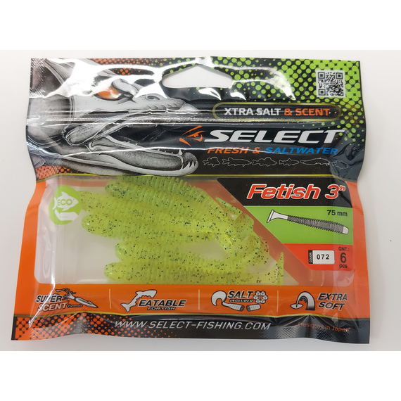 Силікон Select Fetish 3" col.072 (6 шт/упак), Довжина силікону: 3" (7.62 см), Колір силікону: 072, фото , изображение 5