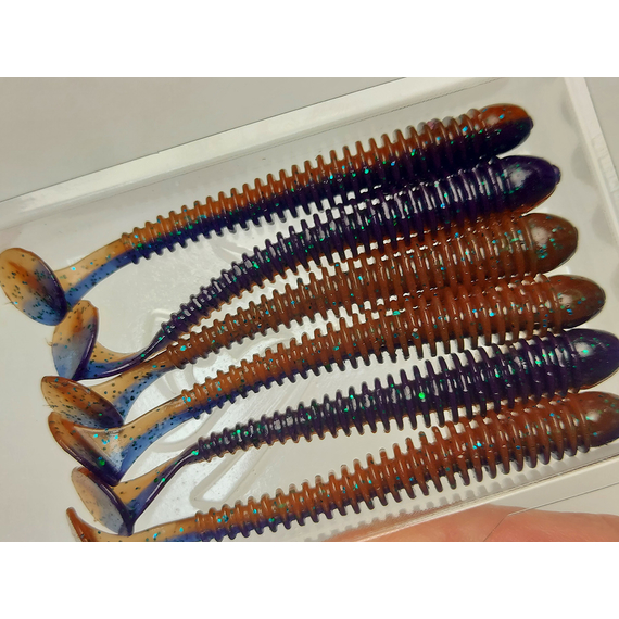 Силикон Select Fetish 3" col.206 (6 шт/упак), Длина силикона: 3" (7.62 см), Расцветка силикона: 206, фото , изображение 7