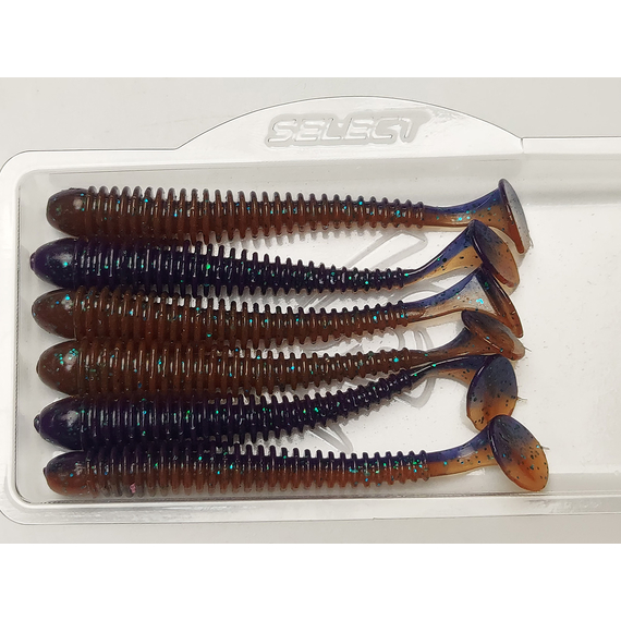 Силикон Select Fetish 3" col.206 (6 шт/упак), Длина силикона: 3" (7.62 см), Расцветка силикона: 206, фото , изображение 8