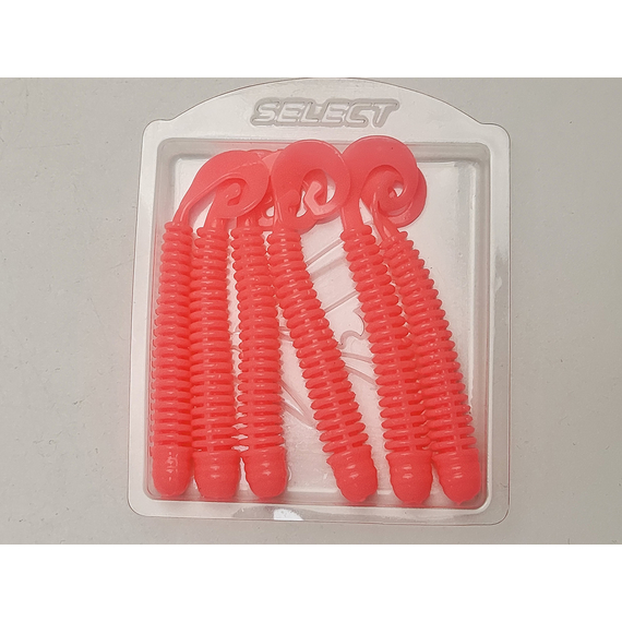 Силікон Select Uran 2.8" col.PA44 (6 шт/упак), Довжина силікону: 2.8" (7.11 см), Колір силікону: PA44, фото , изображение 7