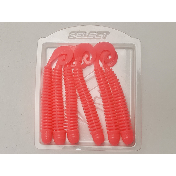 Силікон Select Uran 2.8" col.PA44 (6 шт/упак), Довжина силікону: 2.8" (7.11 см), Колір силікону: PA44, фото , изображение 10