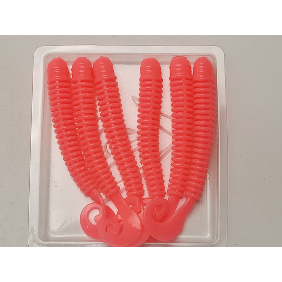 Силікон Select Uran 2.8" col.PA44 (6 шт/упак), Довжина силікону: 2.8" (7.11 см), Колір силікону: PA44, фото , изображение 11