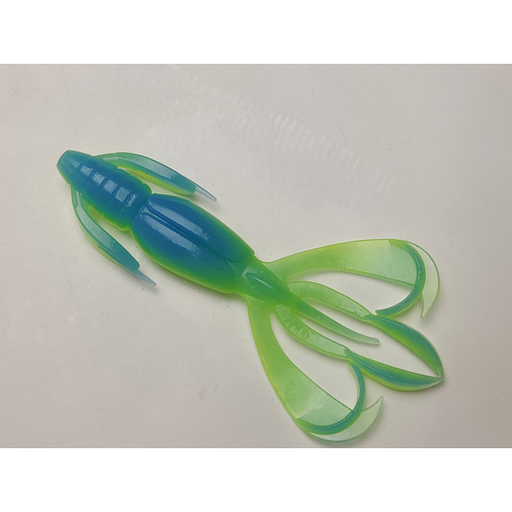 Силікон Keitech Crazy Flapper 4.4" (6 шт/упак), колір: pal#03 ice chartreuse, Довжина силікону: 4.4" (11.2 см), Колір силікону: PAL#03 Ice Chartreuse, фото , изображение 10
