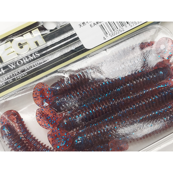 Силікон Keitech Swing Impact 3" (10 шт/упак), колір:ea#03 grape, Довжина силікону: 3" (7.6 см), Колір силікону: EA#03 Grape, фото , изображение 6