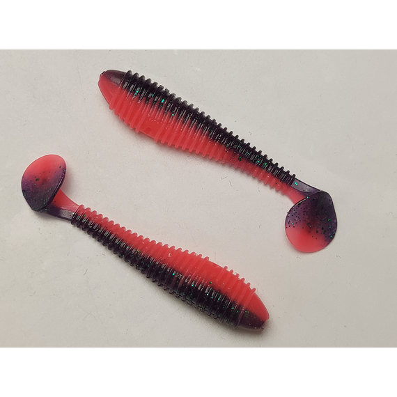 Силікон Select Fatfish 3" col.205 (6 шт/упак), Довжина силікону: 3" (7.62 см), Колір силікону: 205, фото , изображение 4