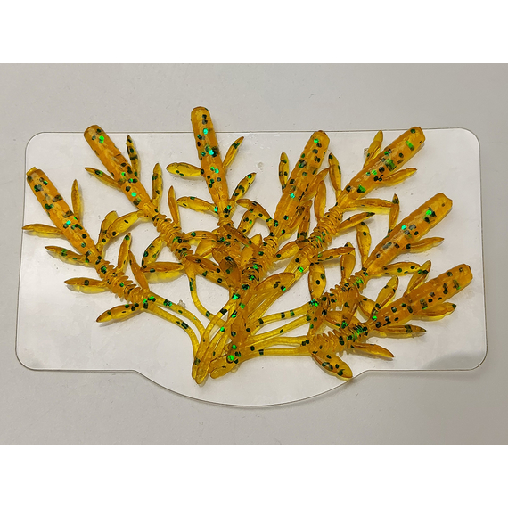 Силікон Select Razor 2.5" col.006 (7 шт/упак), Довжина силікону: 2.5" (6.35 см), Колір силікону: 006, фото , изображение 4