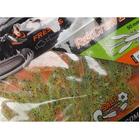 Силікон Select Rak Craw 2" col.071 (7 шт/упак), Довжина силікону: 2" (5.08 см), Колір силікону: 071, фото , изображение 7