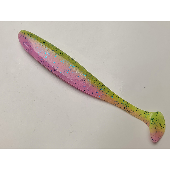 Силікон Keitech Easy Shiner 4.5" (6 шт/уп), колір:ea#16 cotton candy blue f, Довжина силікону: 4.5" (11.4 см), Колір силікону: ea#16 cotton candy blue f, фото , изображение 3