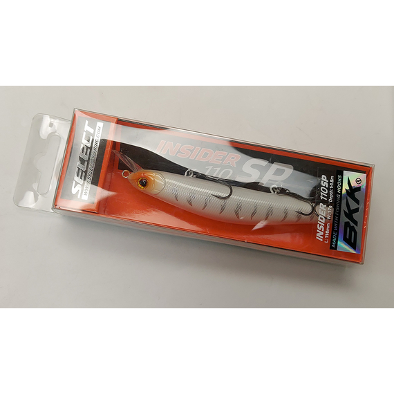 Воблер Select Insider 110SP 110mm 17.0g #11 (1.0-1.5m), Размер/Вес: 110mm/17g, Цвет воблера: col.11, фото , изображение 2