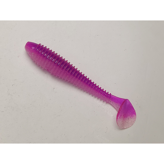 Силікон Keitech Swing Impact FAT 2.8" (8 шт/упак), колір:pal#14 glamorous pink, Довжина силікону: 2.8" (7.1 см), Колір силікону: PAL#14 Glamorous Pink, фото , изображение 3