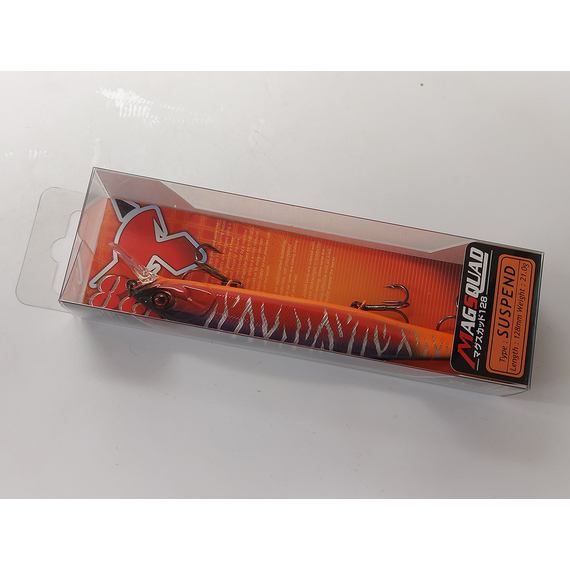 Воблер Jackall MagSquad 128SP 128mm, 21.0g, TH Hot Orange, Розмір/Вага: 128мм/21г, Колір воблера: TH Hot Orange, фото , изображение 2