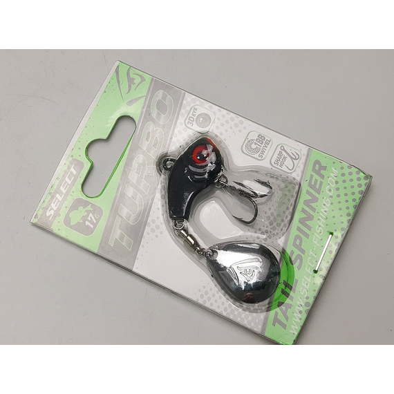Тейл-спінер Select Turbo 17.0g #14, Вага блешні: 17г, Колір блешні: 14, фото , изображение 2
